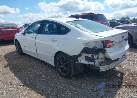 2018 Ford Fusion Hybrid Se из США, поврежденный, VIN 3FA6P0LU7JR166379